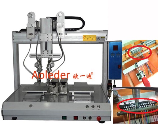 Double Solder Head Soldering Machine,Automative Robotic Soldering Robot,CWDH-322 