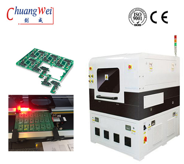 Automatic Focusing PCB Depanelization Machine,FPC Laser Separator Equipment,CWVC-5L