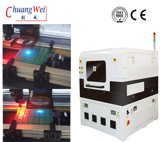 Printed Circuit Board & Flexiable Flexible Printed Circuit Depanelizer Machine With Laser Scanning Speed 2500mm/s,CWVC-5L
