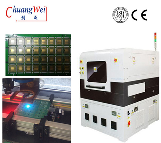 Automatic Vision Positioning Pcb Depaneling Equipment With Optowave Laser,CWVC-5L