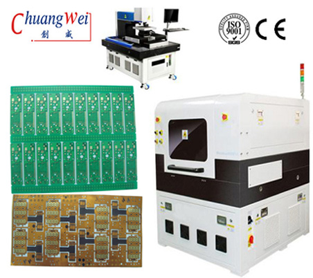 Laser Depaneling Machine for PCB | FPC,Custom PCB UV Laser Cutting Machine For Printed Circuit Board FPC,CWVC-5L