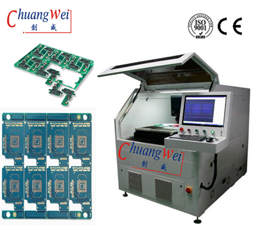 PCB (printed circuit board) Depaneling using UV Laser,CWVC-5S