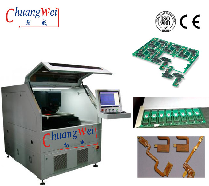 17W UV Optowave Laser Pcb Separator Machine For Non Contact,CWVC-5S