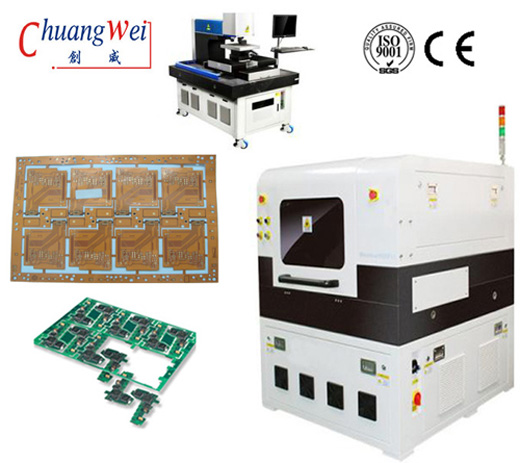 PCB Separator,PCB Cutting with Laser FPC Depanel Machine,CWVC-5L