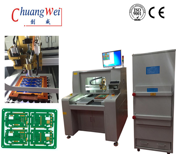 Manual Unloading PCB Routing Equipment for Stress Free Depanelization,CW-F04