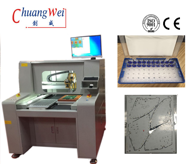 PCBa depanel routing machine|Metal PCB Cutting|Depanel machine,CW-F04