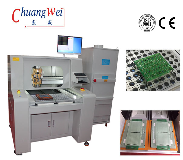 Low Maintenance PCB Automatic Router Machine High Resolution Ccd Video Camera,CW-F04
