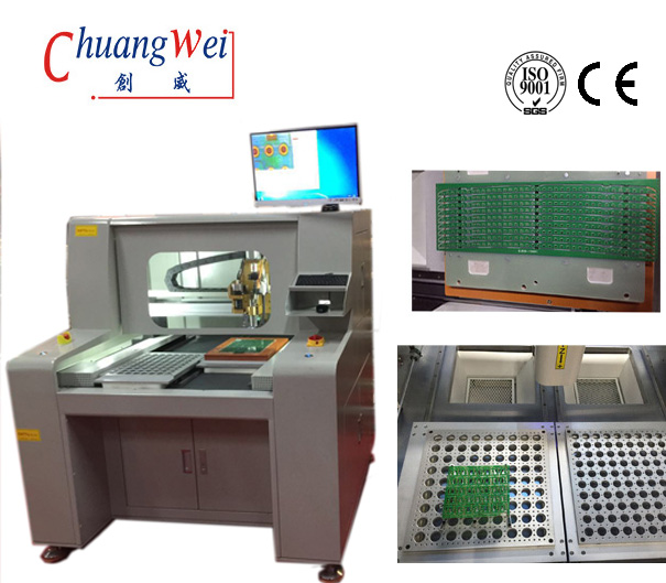 CNC Routing a Circuit Board,PCB Routing Machine - Printed Circuit Board Routing Machine,CW-F04