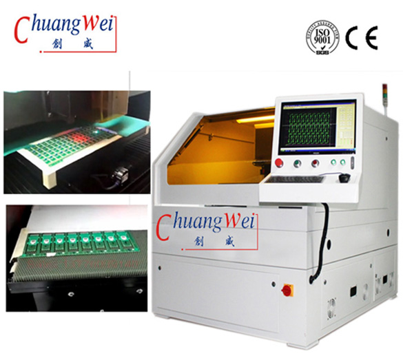 Optical Recognition Routing PCB &FPC Laser Depaneling - Automation System,CWVC-5S