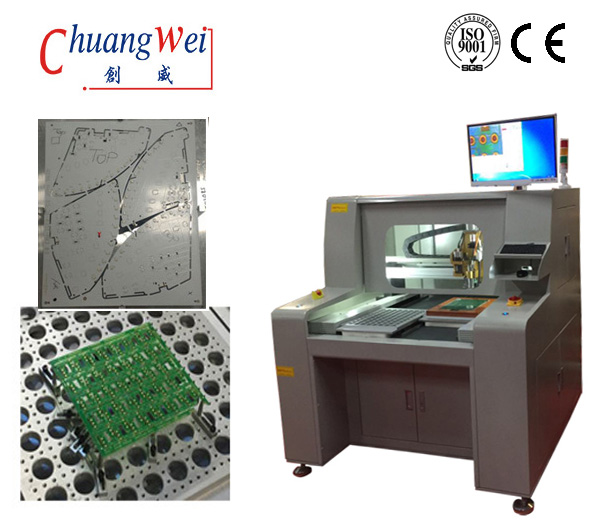 Cutting PCB with CNC Router Machine,PCBa Routing Equipment,CW-F04