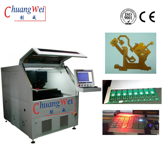 Laser Depaneling for FPC,10W UV Optowave Laser Pcb Separator Machine For Non Contact,CWVC-5S
