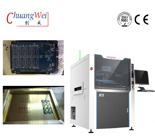 Solder Paste Printing machine for LED Manufacturer from China,CW-A9
