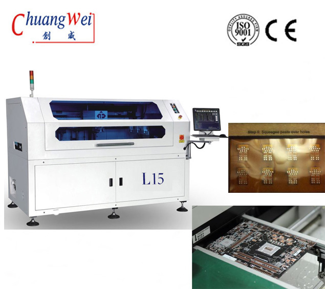 Stenciling-Printed Circuit Board (PCB) Assembly with Solder Paste,CW-L15