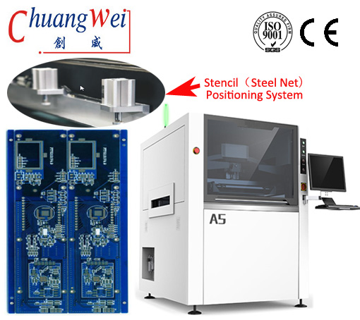 7s Cycle Time Stencil Printer Machine for Solder,CW-A5