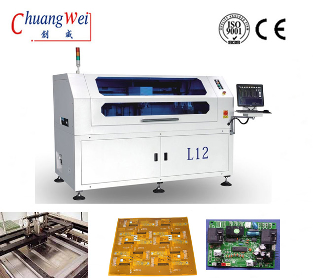 1200mm Solder Paste Printing machine for LED Printer,CW-L12