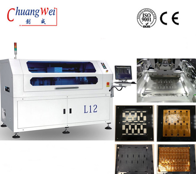 Printers-High-tech Solder Paste Stencil Solutions With Stainless Squeegee,CW-L12